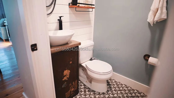 Trasformazione di un container da 40 piedi per una casa di famiglia comoda camera da letto soggiorno cucina e bagno inclusi