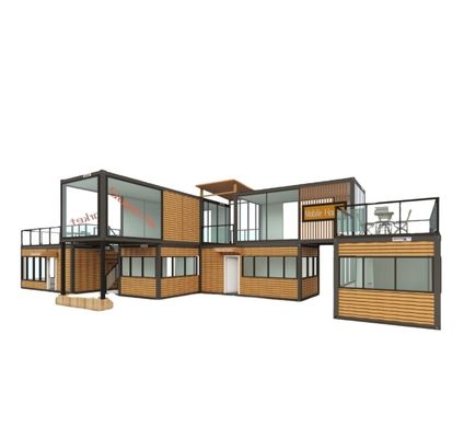 20ft/40ft Combinazione di colori personalizzata Container Room for Sales Booth Coffee Shop Guard Room Office Bar