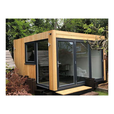 20ft Luxury Combination Hotel Container Room Sales Booth Coffee Shop Guard Room Office Bar con finestre in alluminio