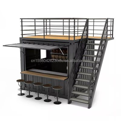 20ft o 40ft Combinazione Container Room Colore personalizzabile per le vendite Booth Coffee Shop Guard Room Office Bar