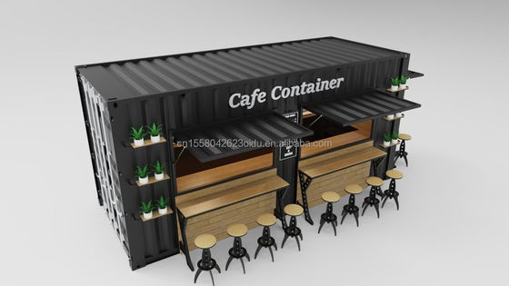 Fornitura Custom Hotel pieghevole Casa mobile con galvanizzata di acciaio piegatura 180g 20ft Pronto per pieghevole Container di spedizione casa