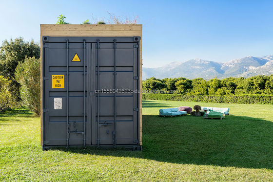 Casette galvanizzate in acciaio piegato in acciaio 20 piedi case espandibili case prefabbricate case di lusso casa contenitore per stile di design cinese