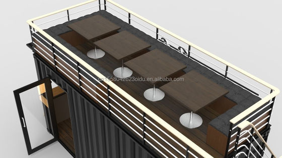 2022 OEM 20ft Flat Pack Ready To Living Container House realizzato con finestre in lega di alluminio e piegatura in acciaio galvanizzato 180g