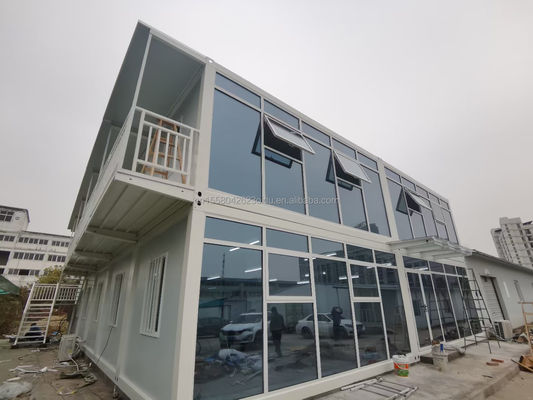 Moderno design 20ft Container Mobile House per cantiere temporaneo Soluzione di alloggi per lavoratori migranti