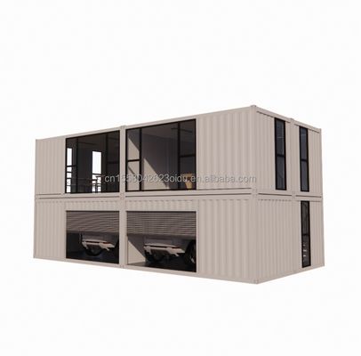 Casa prefabbricata con design moderno e finestre in lega di alluminio