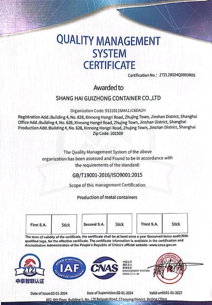 Porcellana Shanghai Pingui Nternational Trade Co., Ltd. Certificazioni